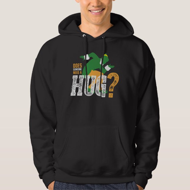 Buddy the Elf | Behöver någon en kram? Hoodie (Framsida)
