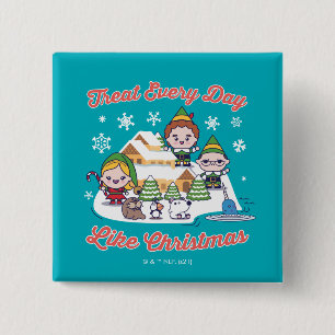 Buddy the Elf Chibi Graphic Knapp