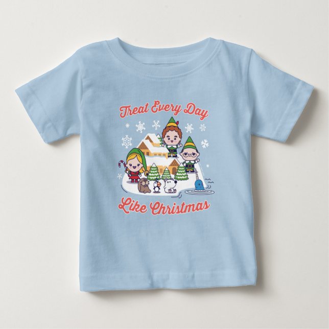 Buddy the Elf Chibi Graphic T Shirt (Framsida)