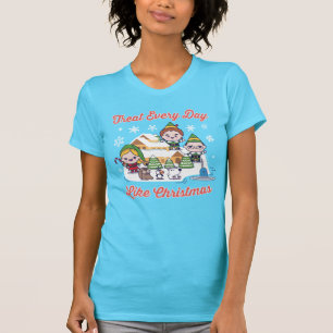 Buddy the Elf Chibi Graphic T Shirt
