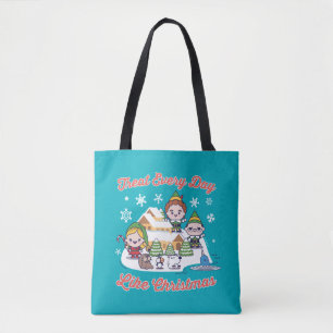 Buddy the Elf Chibi Graphic Tygkasse