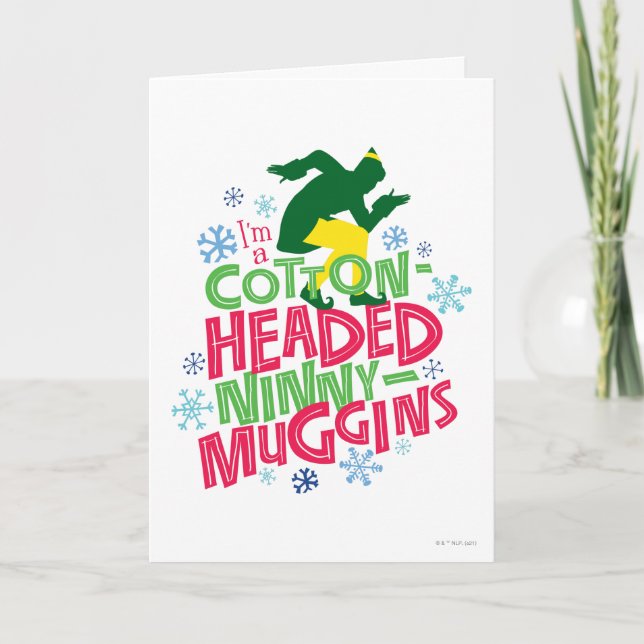 Buddy the Elf | Cotton Headed Ninny-Muggins Kort (Framsida)