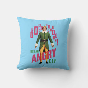 Buddy the Elf Han är Arg Elf Kudde