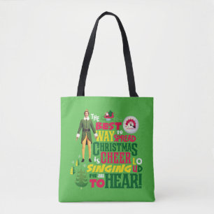 Buddy the Elf   Julost Grafik Offert Tygkasse