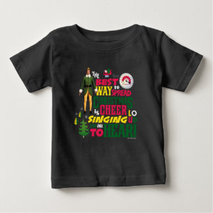 Buddy the Elf Julost Graphic-citat T Shirt