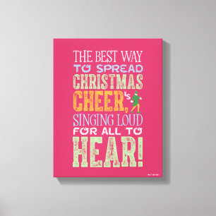 Buddy the Elf Julost - offert Canvastryck