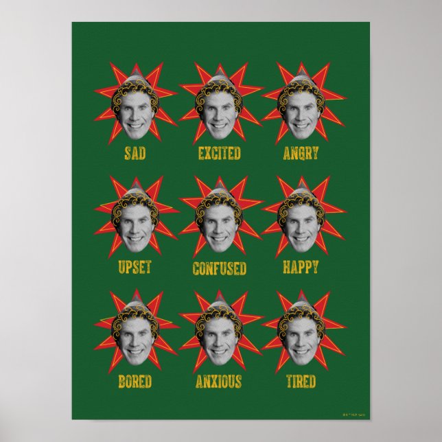 Buddy the Elf | KÄNSLOR Poster (Framsidan)