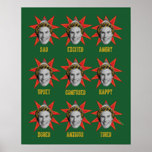 Buddy the Elf KÄNSLOR Poster