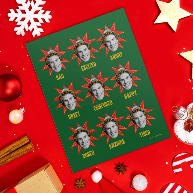 Buddy the Elf | Känslor Vykort (Skapare uppladdad)