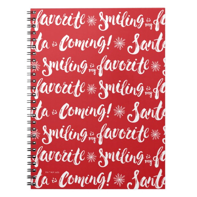 Buddy the Elf | Mjölk är min favorit Mönster Anteckningsbok (Framsidan)