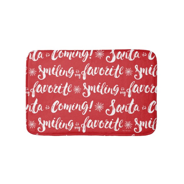 Buddy the Elf | Mjölk är min favorit Mönster Badrumsmatta (Framsidan)