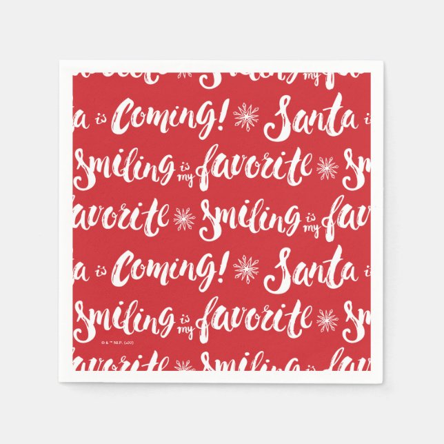 Buddy the Elf | Mjölk är min favorit Mönster Pappersservett (Framsidan)