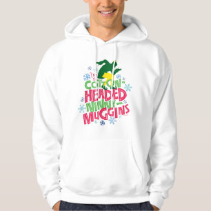 Buddy the Elf Ninny-Muggins huvudbonad bomull Hoodie