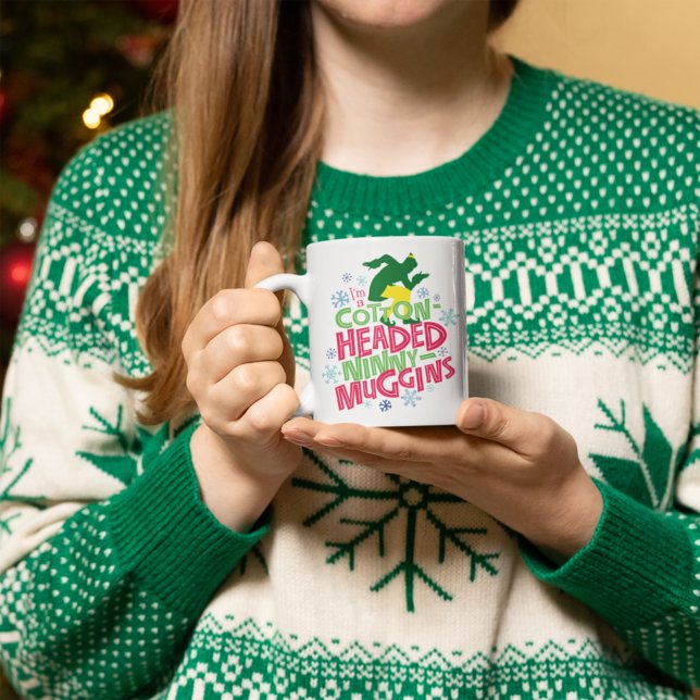 Buddy the Elf | Ninny-Muggins huvudbonad bomull Kaffemugg (Skapare uppladdad)