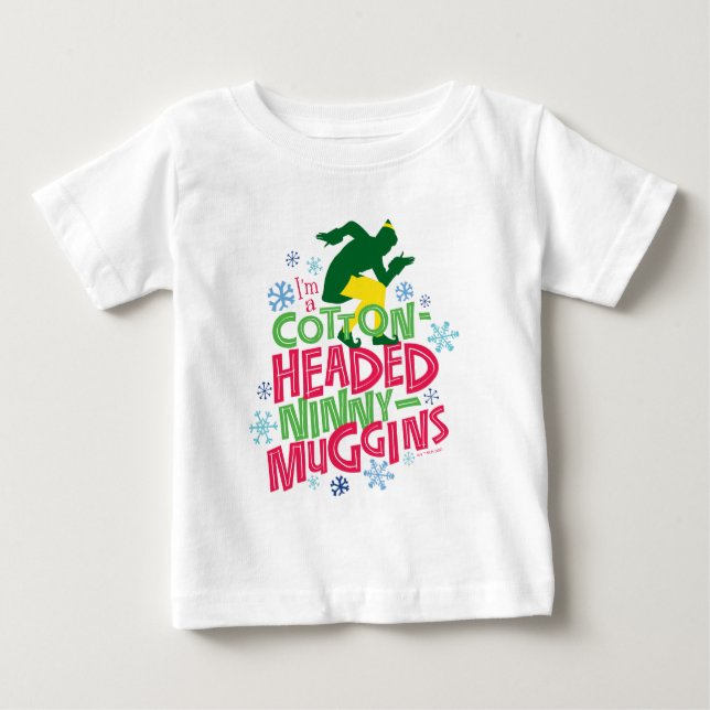 Buddy the Elf | Ninny-Muggins huvudbonad bomull T Shirt (Framsida)