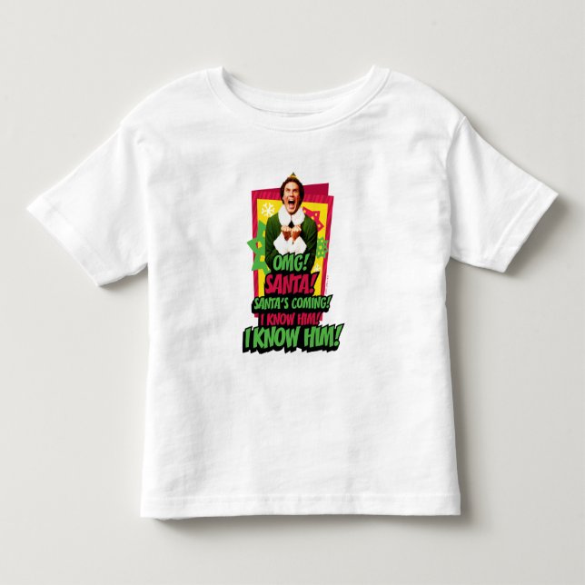 Buddy the Elf | OMG! Tomten! T Shirt (Framsida)