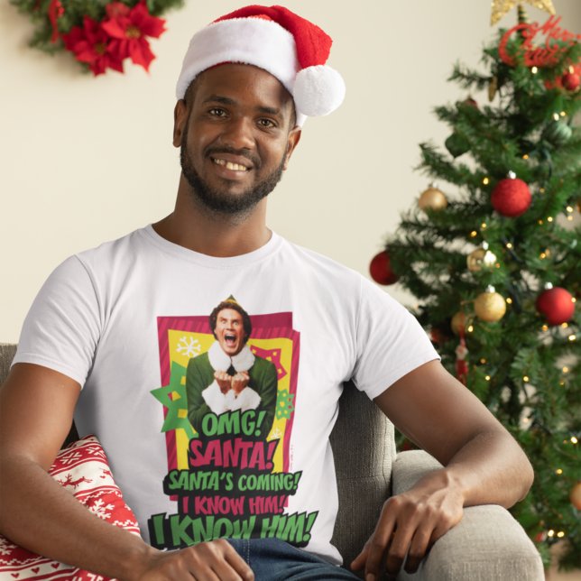 Buddy the Elf | OMG! Tomten! T Shirt (Skapare uppladdad)