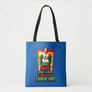 Buddy the Elf   OMG! Tomten! Tygkasse
