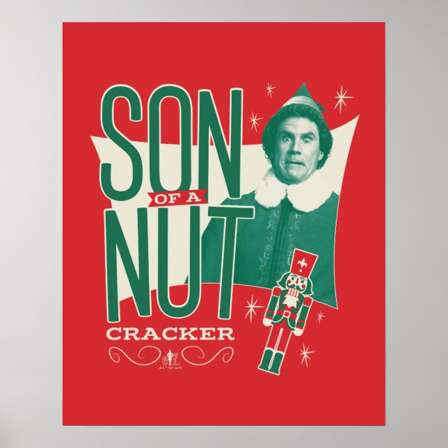 Buddy the Elf Son of a Nutcracker Poster (Framsidan)