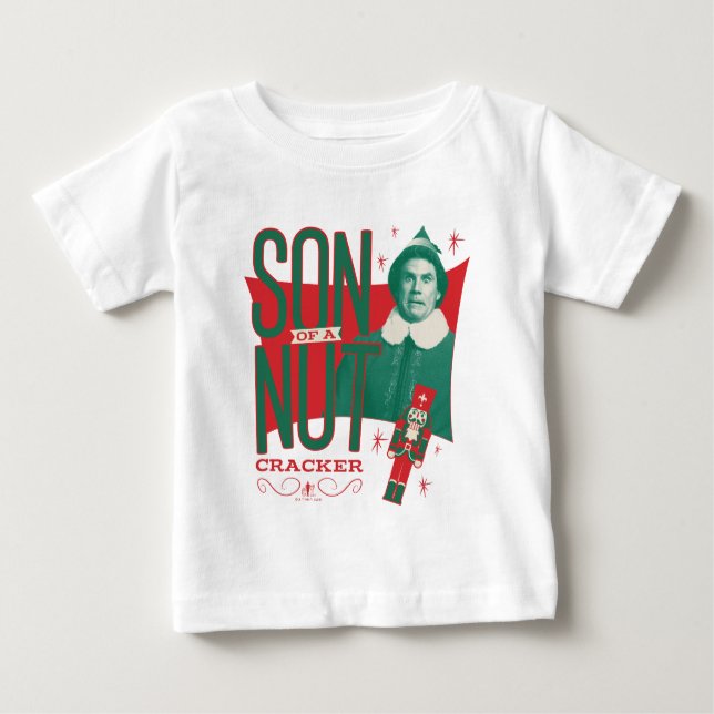 Buddy the Elf Son of a Nutcracker T Shirt (Framsida)