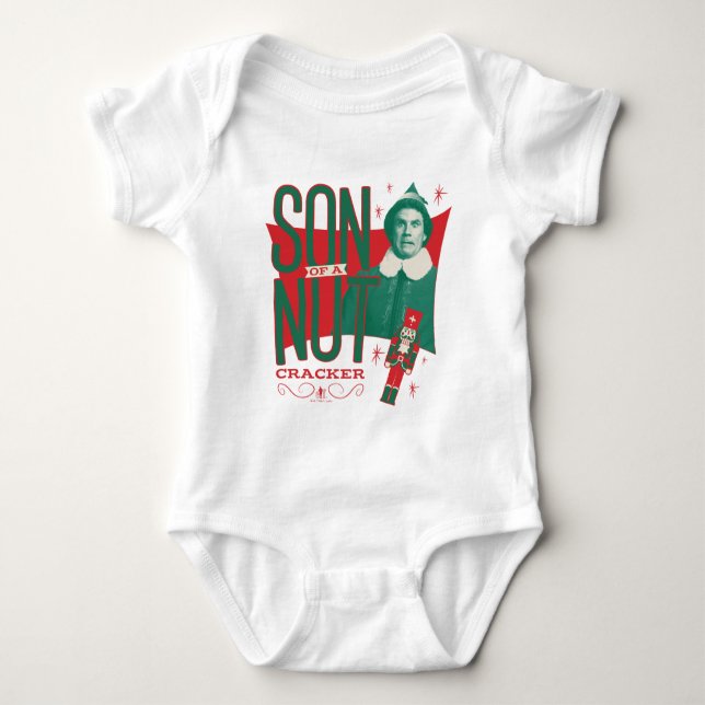 Buddy the Elf Son of a Nutcracker T Shirt (Framsida)