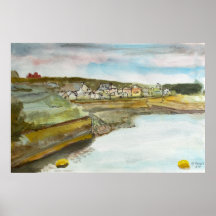 Bude Cornwalls kustlandskap