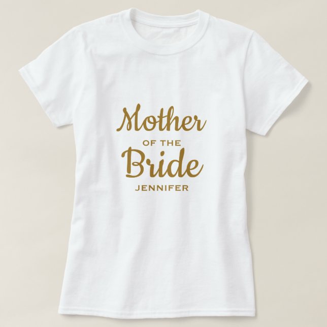 Budens mamma Anpassningsbar T-Shirt (Design framsida)