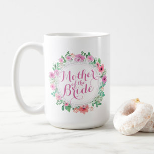Budens mamma Blommigt Bröllop Classic Mugg