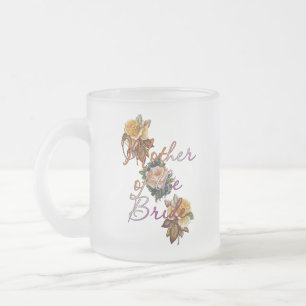 Budens mamma Blommigt Frostad Glasmugg
