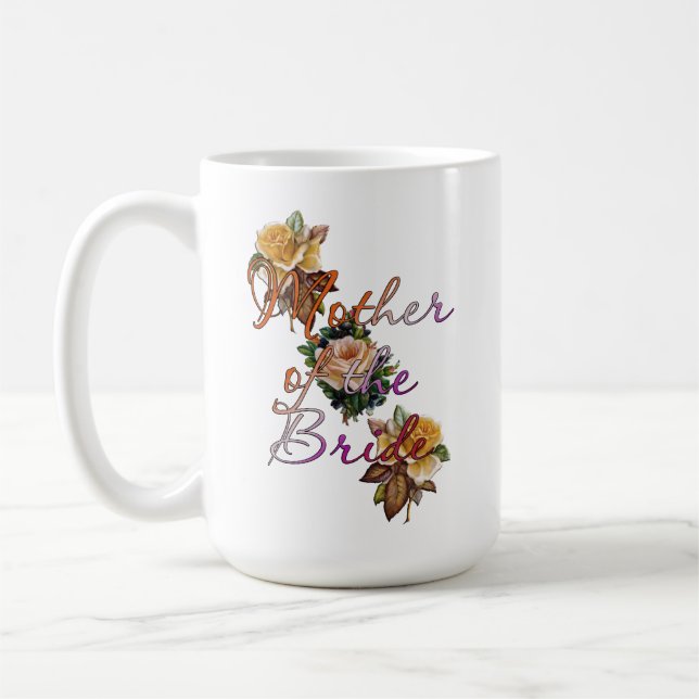 Budens mamma Blommigt Kaffemugg (Vänster)