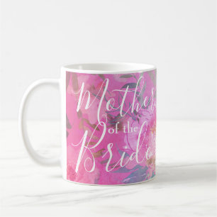 Budens mamma Blommigt Rosa Modern Kaffemugg