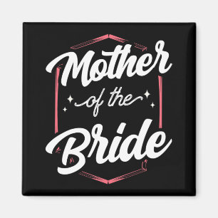 Budens mamma Bröllop Bachelorette Party cut Magnet