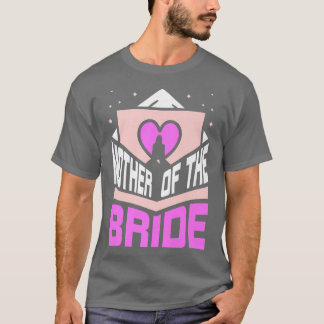 Budens mamma Bröllop Cute Bachelorette del T Shirt