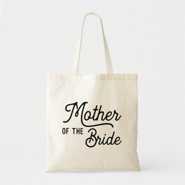Budens mamma Bröllop Gift Tote Bag Tygkasse (Framsidan)