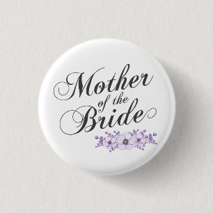 Budens mamma Bröllop   PIN-knapp Knapp