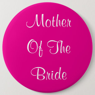 Budens mamma Bröllop Simple Gift Rosa Knapp