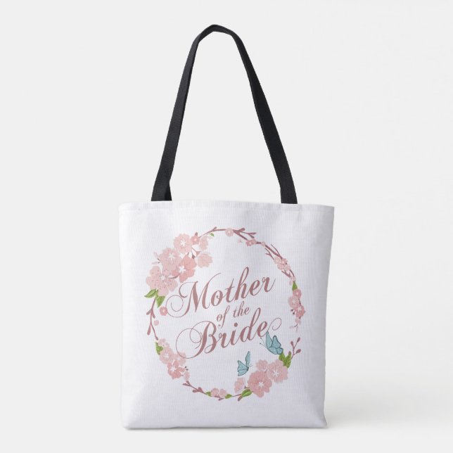 Budens mamma Bröllop | Tote Bag Tygkasse (Baksida)