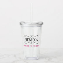 BUDENS MAMMA BRUDENS SIDA ACRYLIC TUMBLER