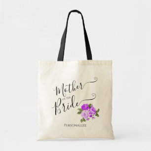 Budens mamma - Brudens sida - Lila Tote B Tygkasse