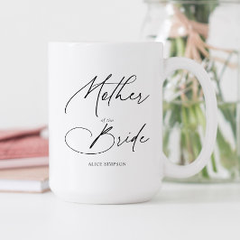 Budens mamma Chic Script Två-Tonad Mugg