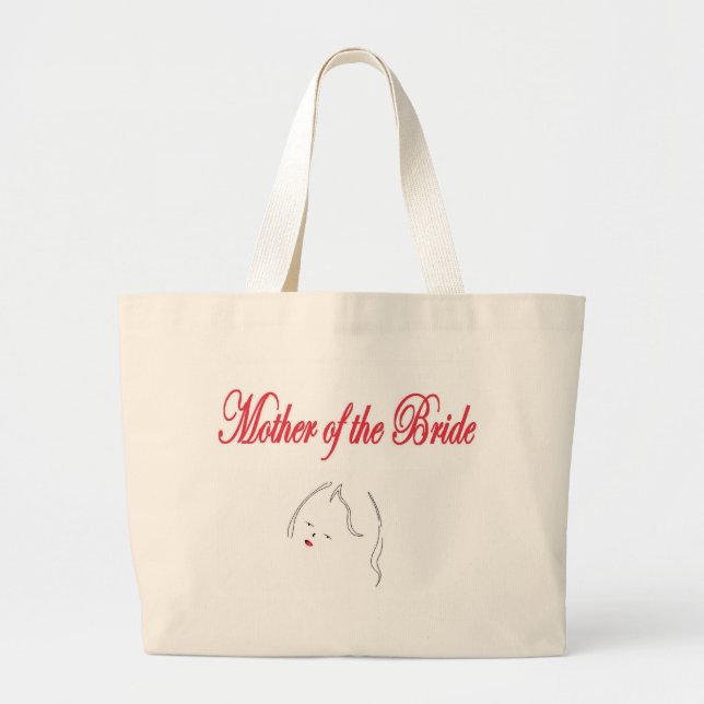 Budens mamma Classic Tote Bag Jumbo Tygkasse (Framsidan)