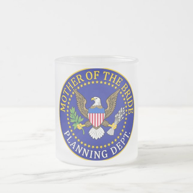 Budens mamma frostad glasmugg (Center)