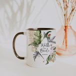 Budens mamma/Groom | Glamoral Summer Mugg<br><div class="desc">Fira Budens mamma (eller skräddarsy för att säga Groom) med detta vackra kaffe Mugg. Detta kommer att göra ett fantastiskt tillägg till bröllopsfestens gåvor och få mamma eller mor att känna sig mycket speciella! Lägg till anpassningsbarnas ordalydelse i den här designen genom att använda rutorna "Redigera den här designmallen" på...</div>
