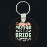 Budens mamma I älskade hennes första bricka och GR Nyckelring<br><div class="desc">Budens mamma I älskade hennes första Bride och Groom Women 1</div>