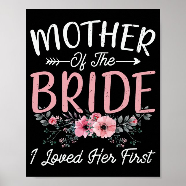 Budens mamma I älskade hennes första bricka och GR Poster (Framsidan)