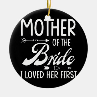 Budens mamma I älskade hennes första gift Julgransprydnad Keramik