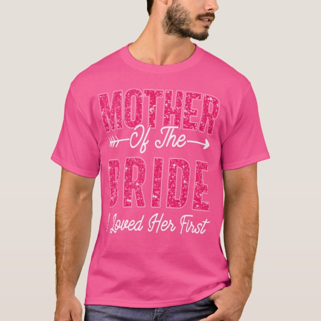 Budens mamma I älskade sin första brickflicka T Shirt (Framsida)