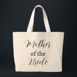 Budens mamma jumbo tygkasse<br><div class="desc">Den här söta vintagen till väskan är den bästa presentidén för bruds mor i bröllop. Den här väskan är perfekt för mamma på din stora dag. Det är perfekt för henne att behålla allt bröllop i ett ställe.</div>