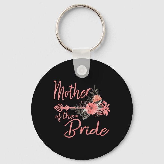 Budens mamma Mamma Bröllop Nyckelring (Framsida)