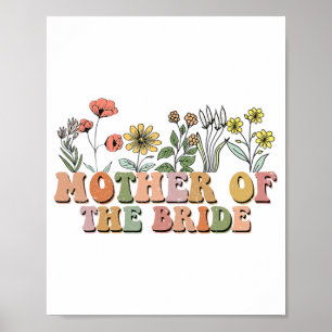 Budens mamma Mamma Retro Bachelorette Party W Poster
